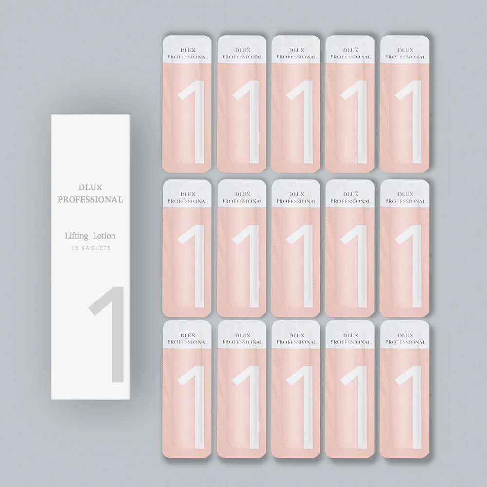 DLUX Pro Illumination Lash Lift Kit - 1ml - 15 Sachets 5