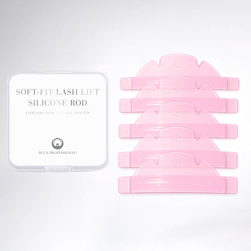 Soft Fit Korean Lash Lift Rods – C-Curl – 5 Sizes