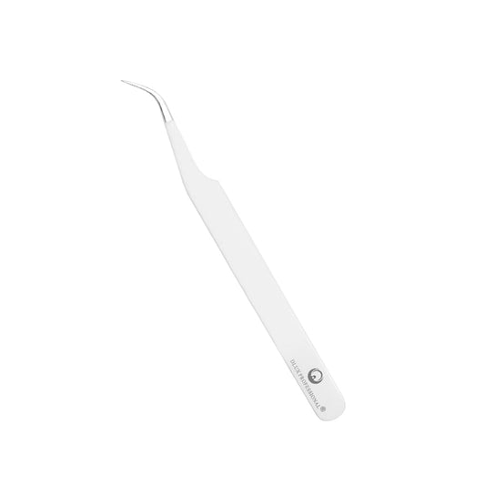 DLUX Pro Iconic Curved Tweezer - White 1